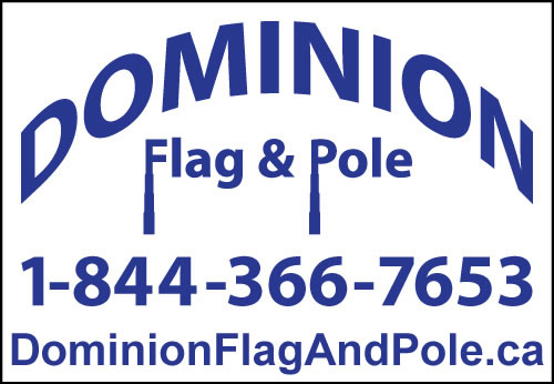 Dominion Flag And Pole Label