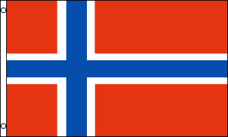 3ft x 5ft Poly Norway Flag