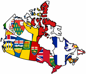 Canada Provincial Flags