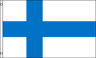3ft x 5ft Poly Finland Flag